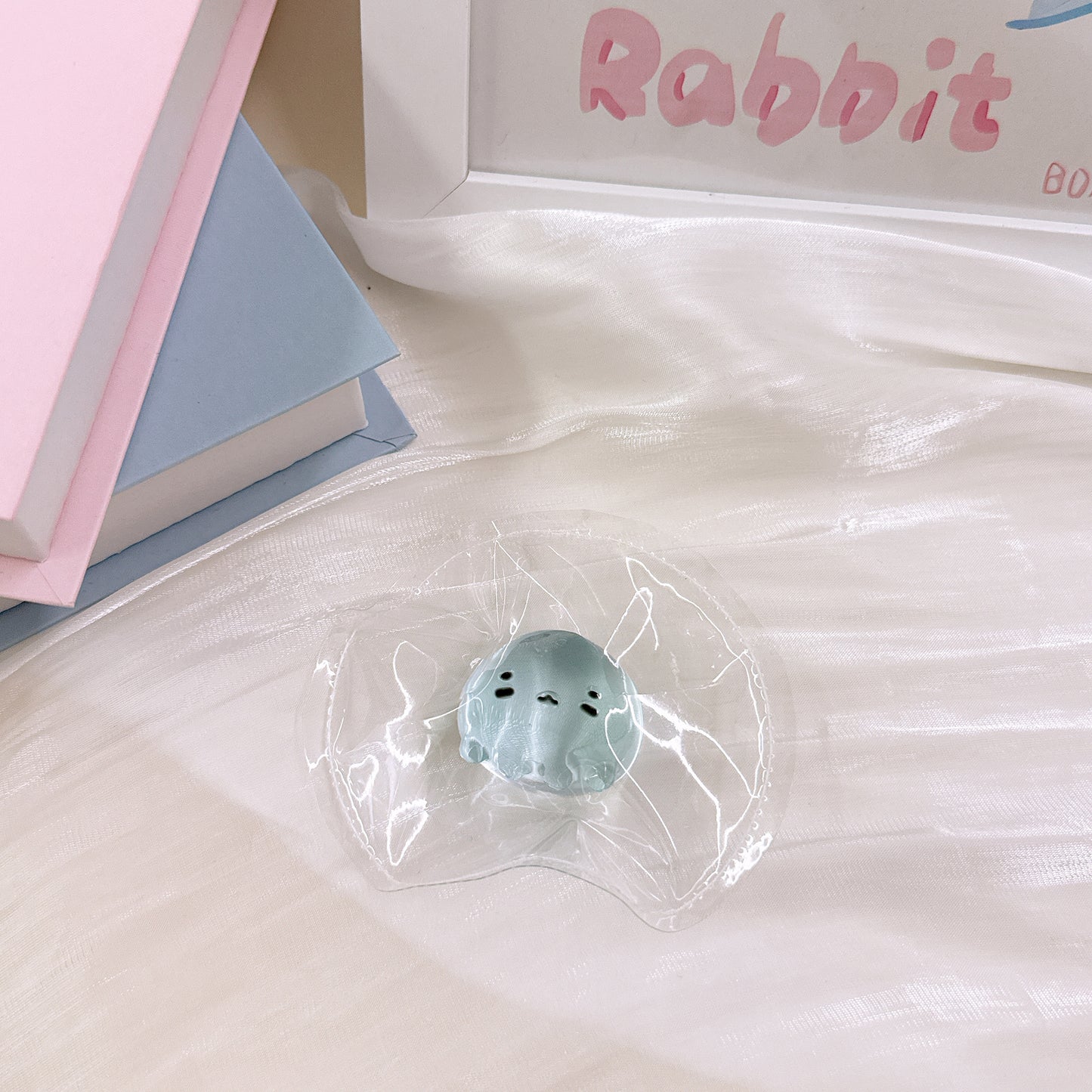 クリアブルークラゲ 手作り精巧スクイーズ 食品グレードシリコン ストレス解消スローリバウンド トレンド玩具【全店5,000円以上で送料無料】
