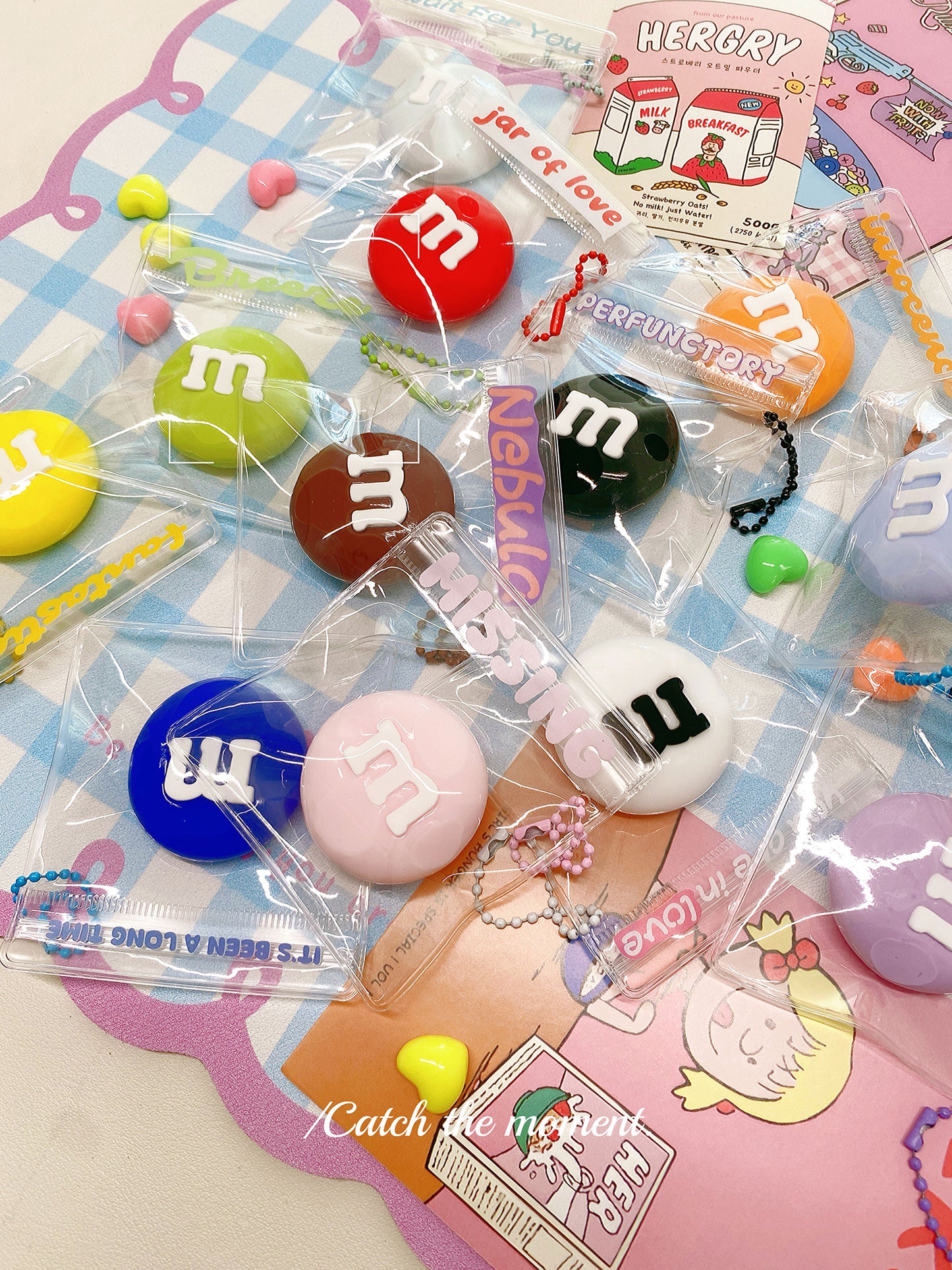 M&M'sスクイーズシリーズ(食品グレードシリコン・スローリバウンド・トレンドおもちゃストラップ)【全店5,000円以上で送料無料】