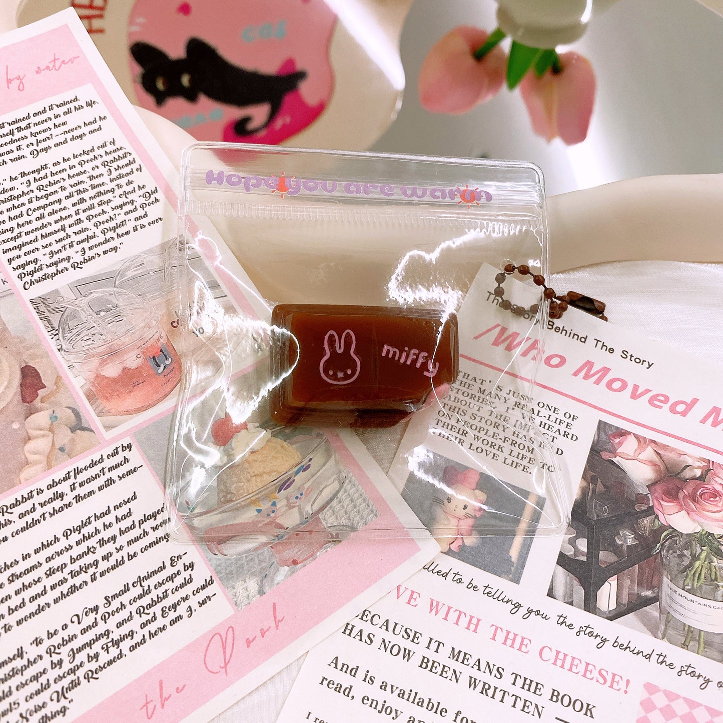 ミッフィーチョコレート 手作りスクイーズ 食品グレードシリコン ストレス解消スローリバウンド トレンドアクセサリー【全店5,000円以上で送料無料】