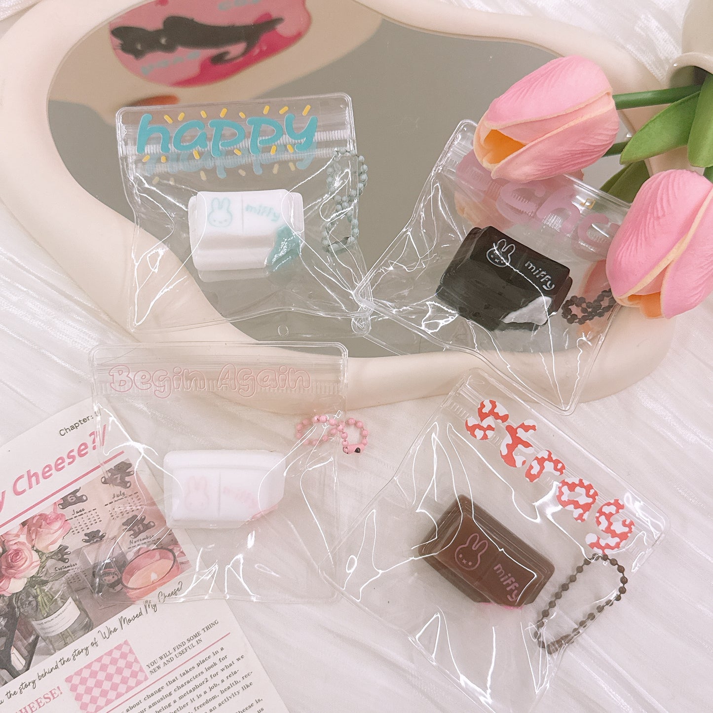 ミッフィーチョコレート 手作りスクイーズ 食品グレードシリコン ストレス解消スローリバウンド トレンドアクセサリー【全店5,000円以上で送料無料】