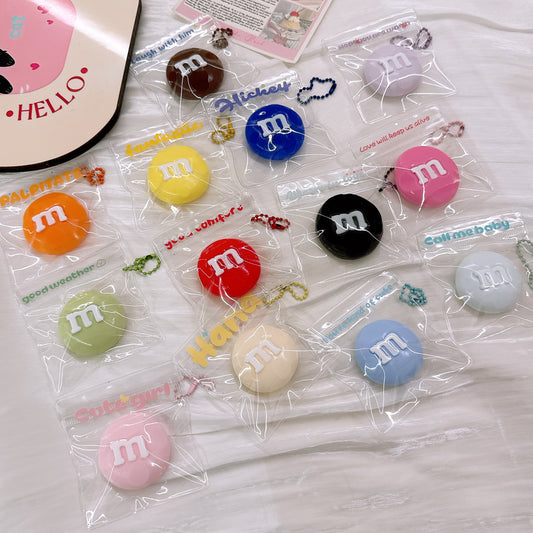 M&M'sスクイーズシリーズ（食品グレードシリコン・スローリバウンド・トレンドおもちゃストラップ）【全店5,000円以上で送料無料】