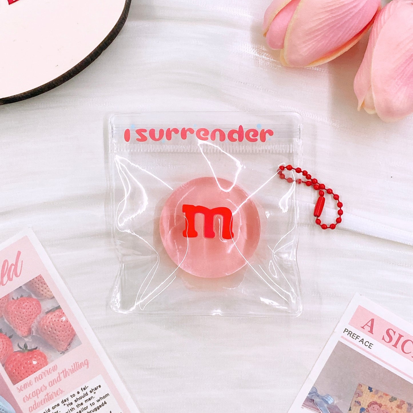 クリアM&M's 手作り高級感 スクイーズ 食品グレードシリコン ストレス解消スローリバウンド トレンドキーホルダー【全店5,000円以上で送料無料】
