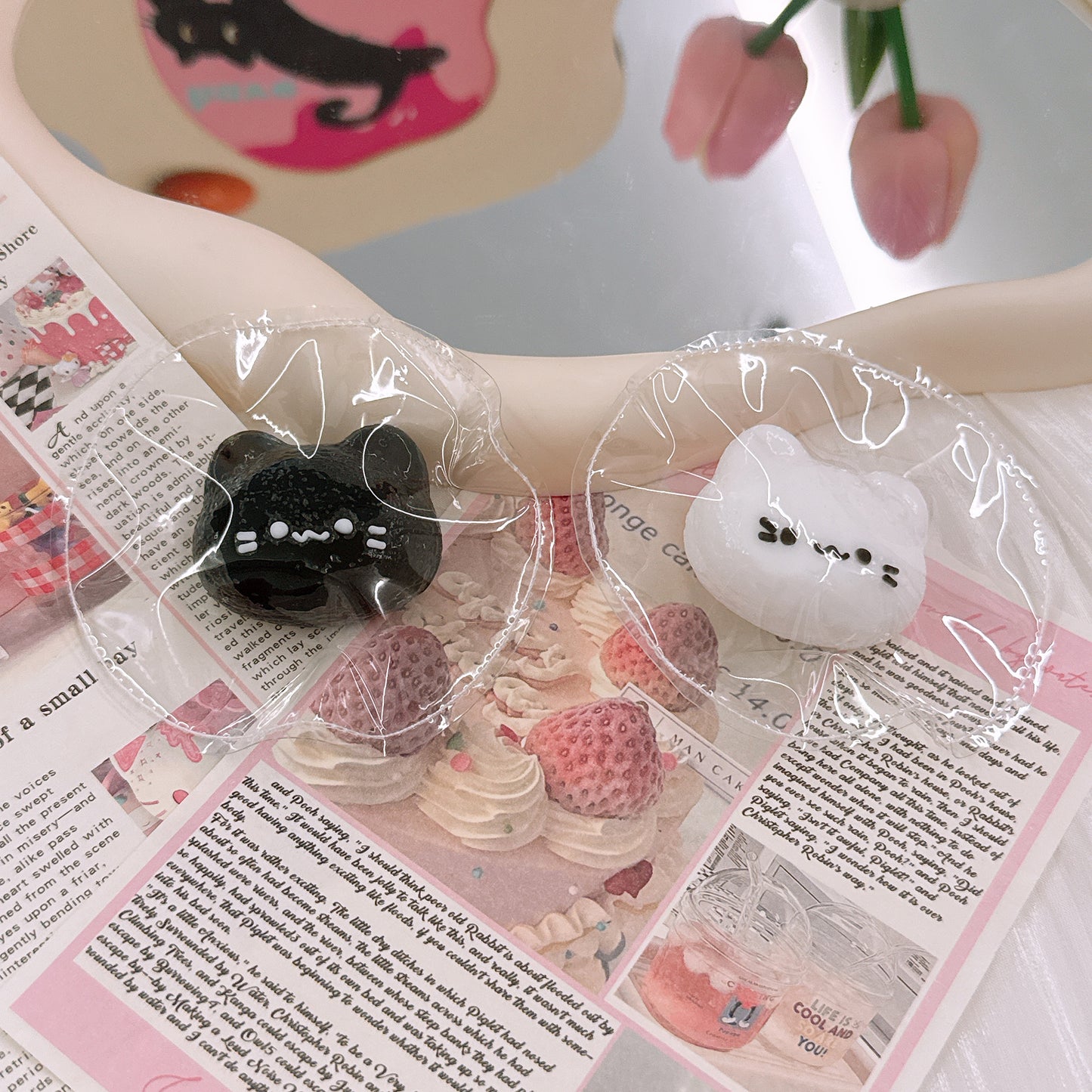 子猫クッキーシリーズ 手作り精巧スクイーズ 食品グレードシリコン ストレス解消スローリバウンド トレンド玩具【全店5,000円以上で送料無料】