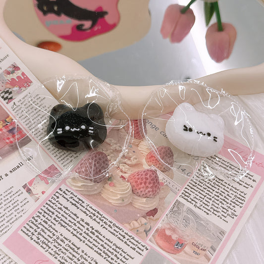 子猫クッキーシリーズ 手作り精巧スクイーズ 食品グレードシリコン ストレス解消スローリバウンド トレンド玩具【全店5,000円以上で送料無料】