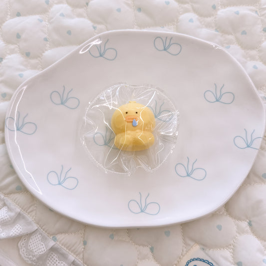 よだれアヒルと子うさぎシリーズ 食品グレードシリコン スクイーズ ストレス解消 ゆっくり戻り おしゃれチャーム【全店5,000円以上で送料無料】