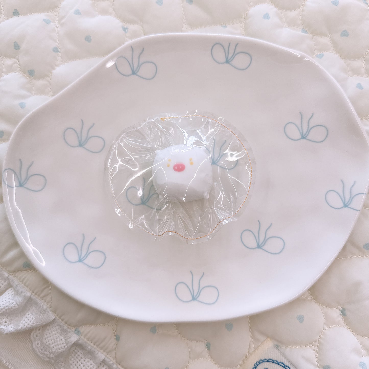 黒白ブタシリーズ 食品グレードシリコン スクイーズ ストレス解消 ゆっくり戻り おしゃれチャーム【全店5,000円以上で送料無料】