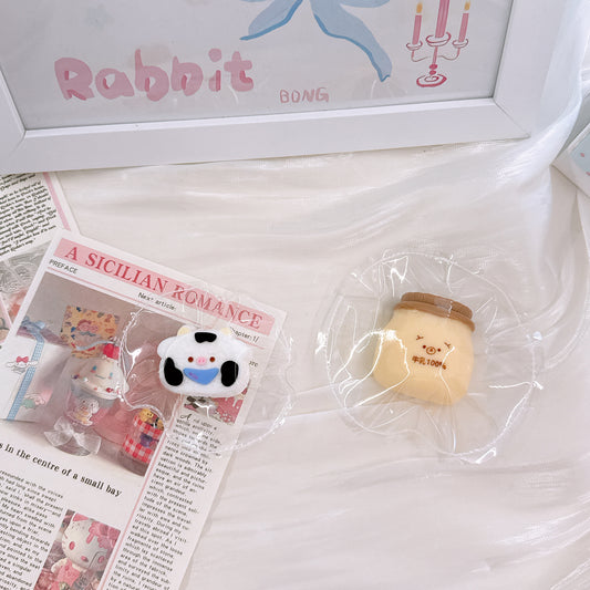 牛柄ミルク瓶 手作り精巧スクイーズ 食品グレードシリコン ストレス解消スローリバウンド トレンド玩具【全店5,000円以上で送料無料】